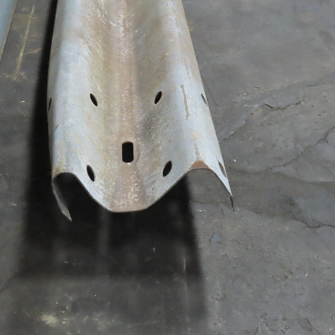 W Beam Galvanized Bolt On Highway Guard Rail 13" x 162" Lot Of 3