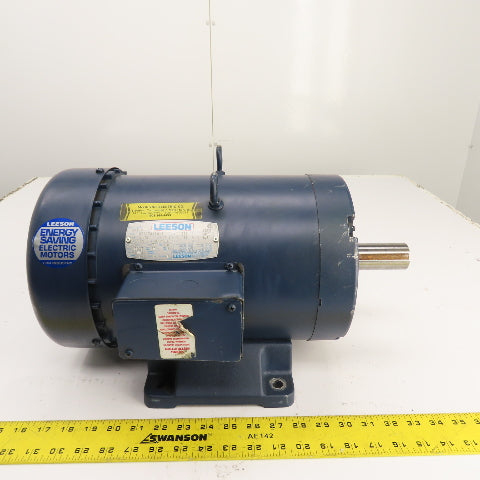 Leeson N213T34FH1B 7.5HP AC Electric Motor 3475RPM 230/460V 3PH KS213T Frame