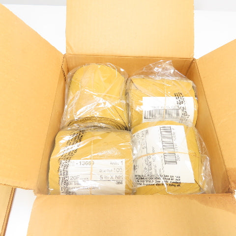 3M 13669 3631 Stikit Imperial Resin Bond Paper 5" Lot Of 5 Rolls