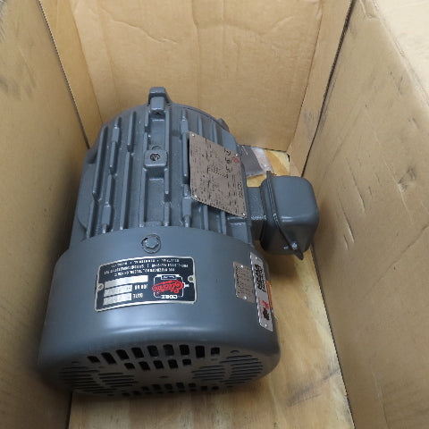 US Nidec HD3P1E GF01 3HP AC Electric Motor 3540RPM 230/460V 182T Frame Tested