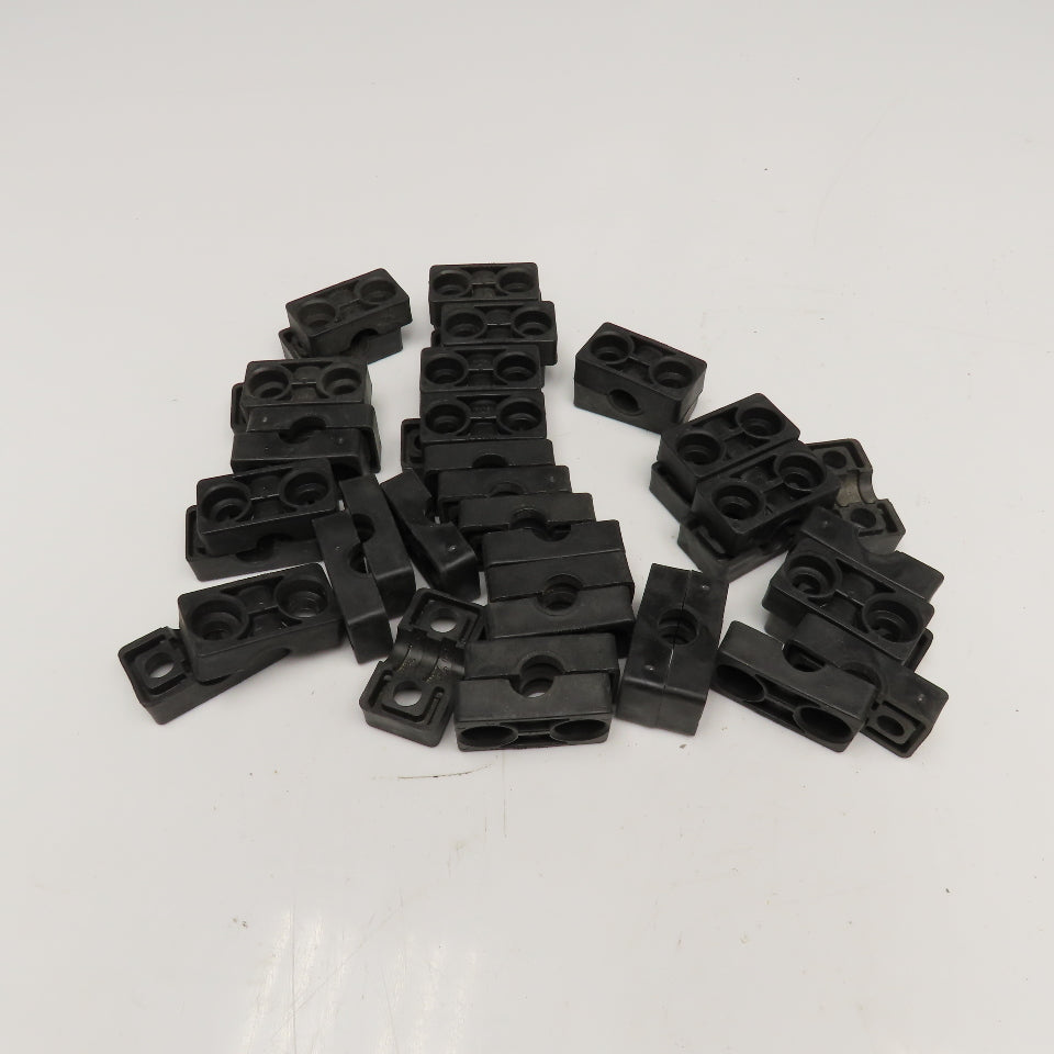 Parker 5/8" Hose Management Plastic Clamps Lot of 22 Sets