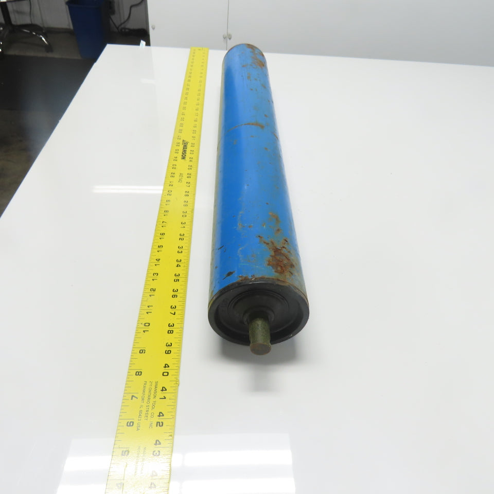 Gravity Conveyor Steel Roller 27-3/4" BF 4" OD 0.79" Axel