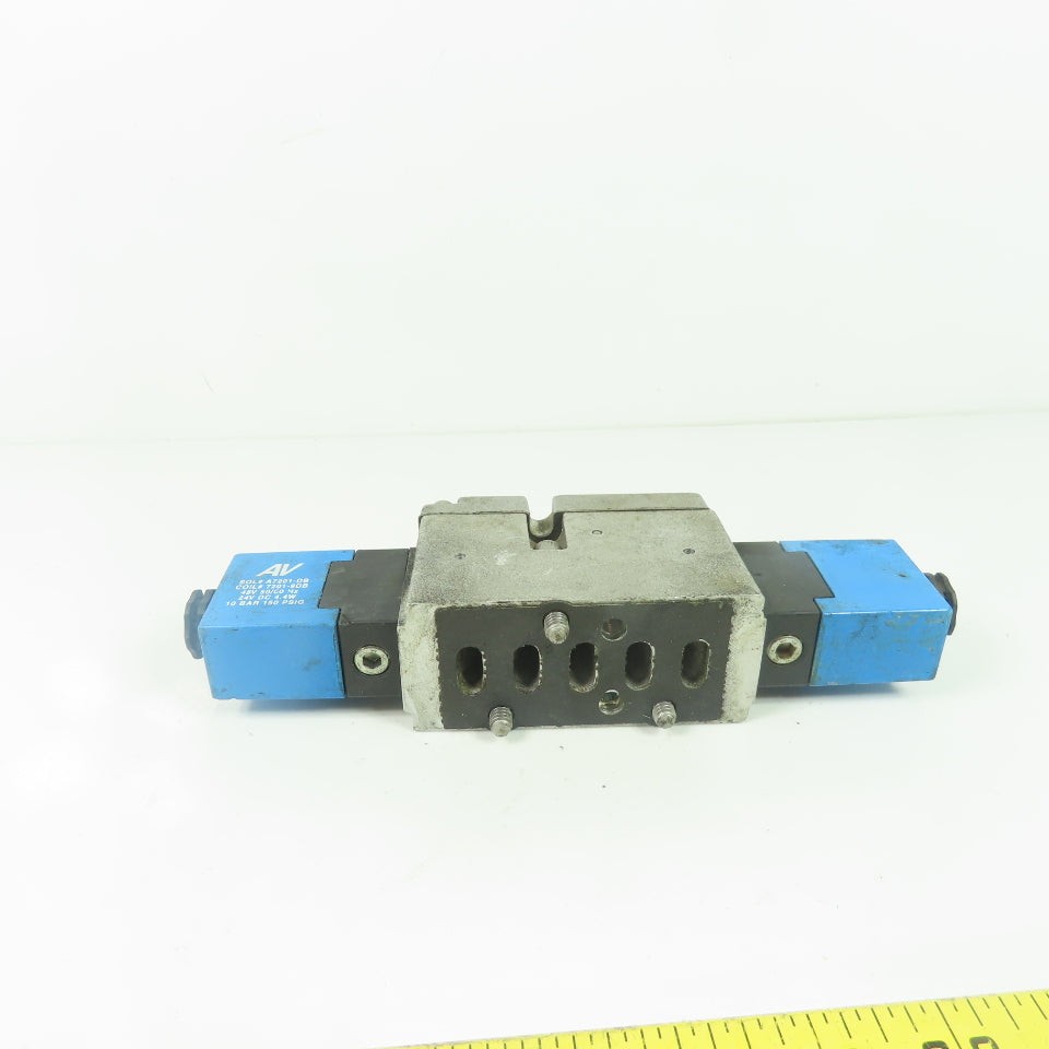 Automatic Valve 407D43S39DS3DB7 Pneumatic Directional Solenoid Valve 24V 150PSIG