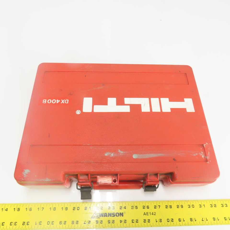 Hilti DX 400B Powder Actuated Tool Stud Gun W/ Accessories
