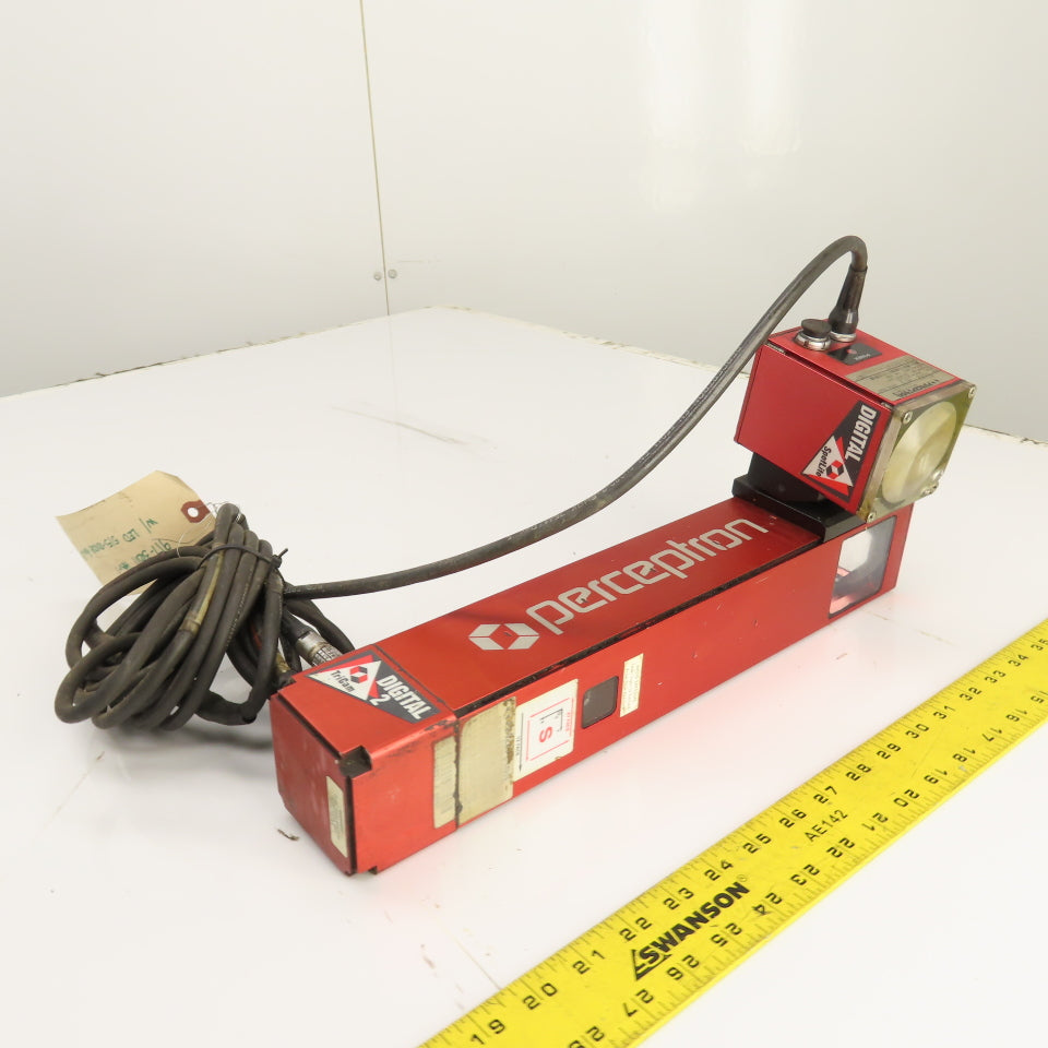 Perceptron 917-3011 Digital 2 TriCam Surface Sensor Rev 1 W/515-0108 Spotlite