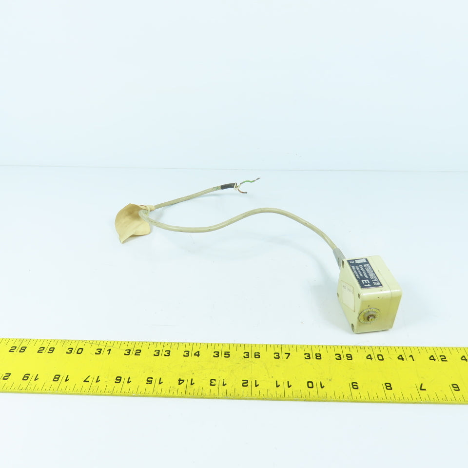 Hergeth E1 MES 5968-2 Receiver W/ Lead