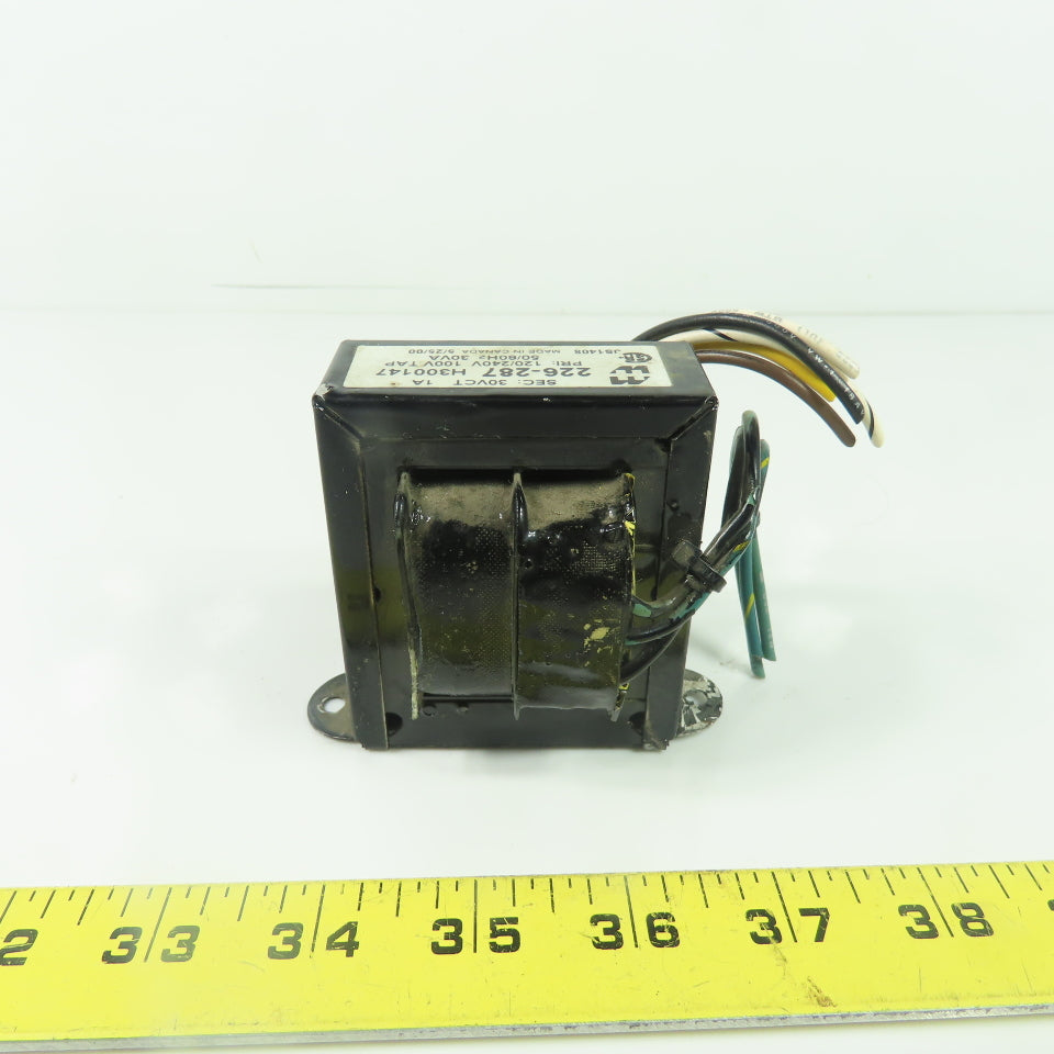 H300147 30VA Control Transformer 100V Tap 120/240V Pri 30VCT Sec