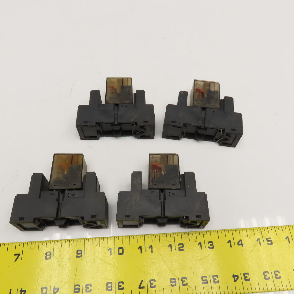 Tyco PT52AL24 General Purpose Relay 24VDC Used Lot Of 4