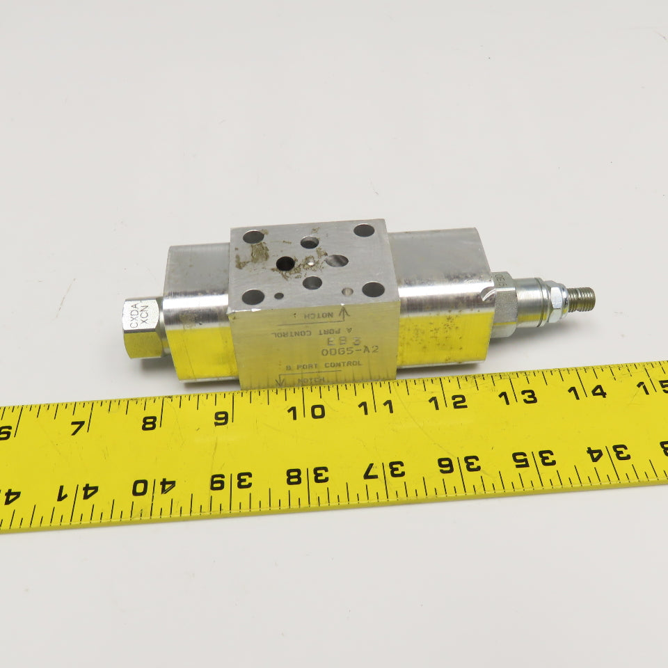 Sun Hydraulics EB3 0DG5-A2 PBDBLAN Hydraulic Reducer W/ Check Sandwich Valve