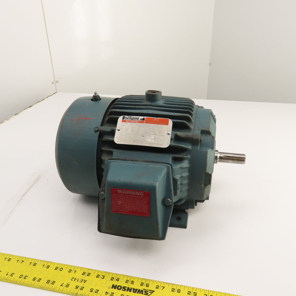 Reliance P18G3100F 1HP AC Electric Motor 460V 3PH 1.4A 1760RPM 182 Frame Tested