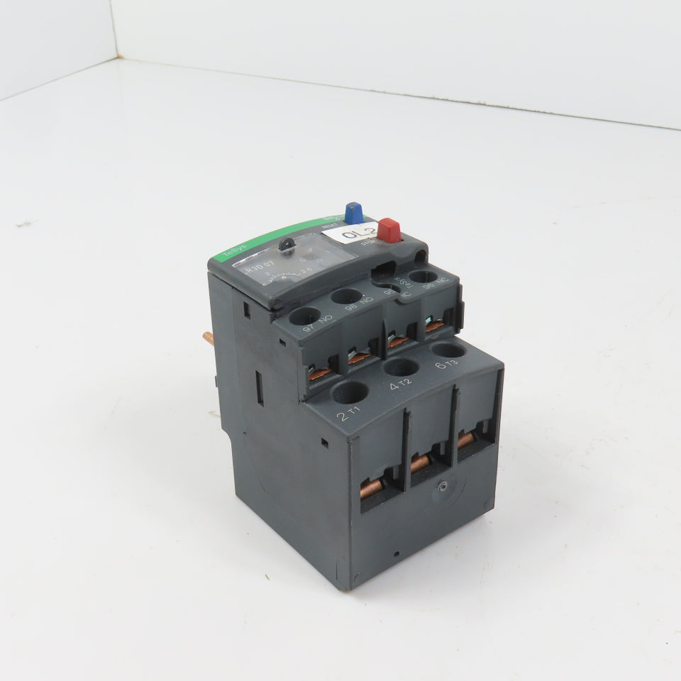 Schneider LR3D 07 TeSys Thermal Overload Relay 1.6-2.5A Range 600VAC Max
