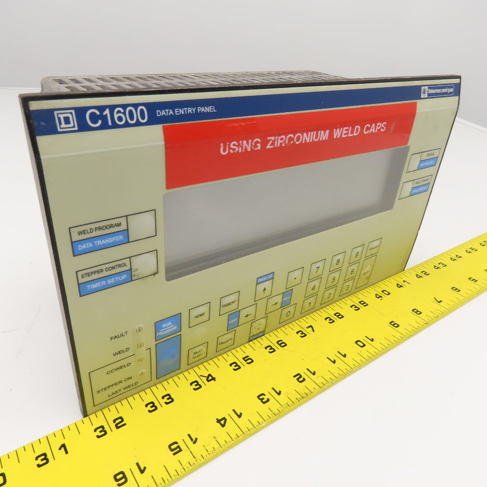 Square D Telemecanique W81491349 V:2.1 Weld Controller Operator Interface VFD