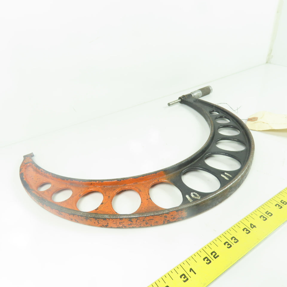 Brown & Sharpe 10-11" Outside Diameter Micrometer