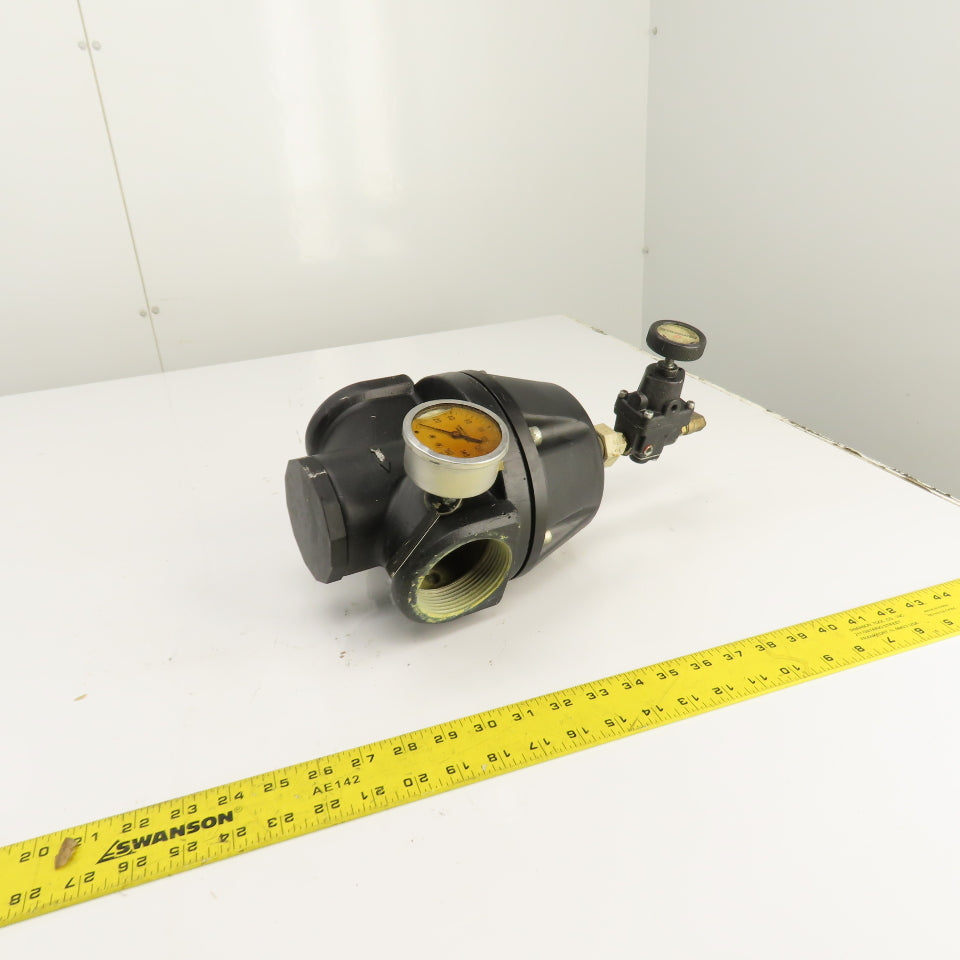 Watts R119-20J Compressed Air Pilot Operated Regulator 2-1/2" NPT W/ Gauges