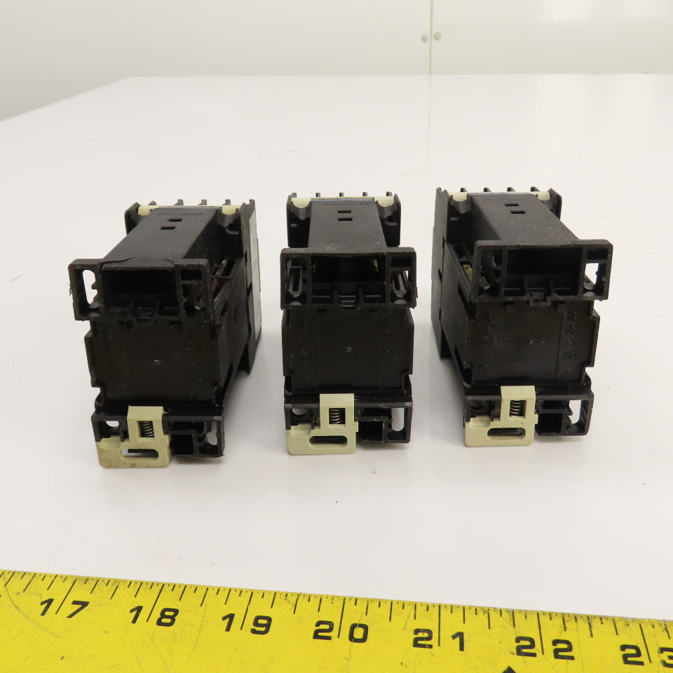 Telemecanique CA3 DN40 Contactor Relay 600VAC Max 24VDC Coil Lot Of 3