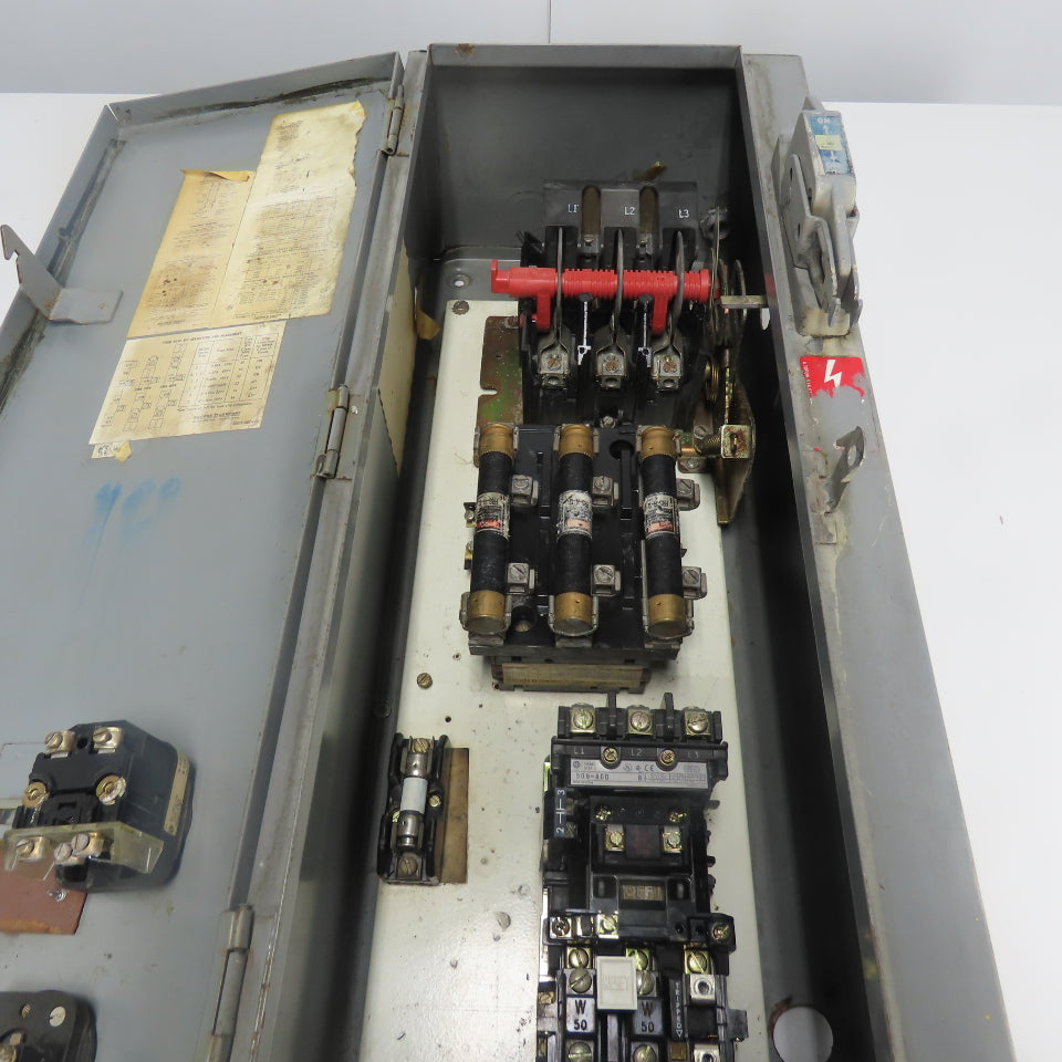 Square D SDG 16 Ser C 60A Fused Combination Starter Disconnect 600V