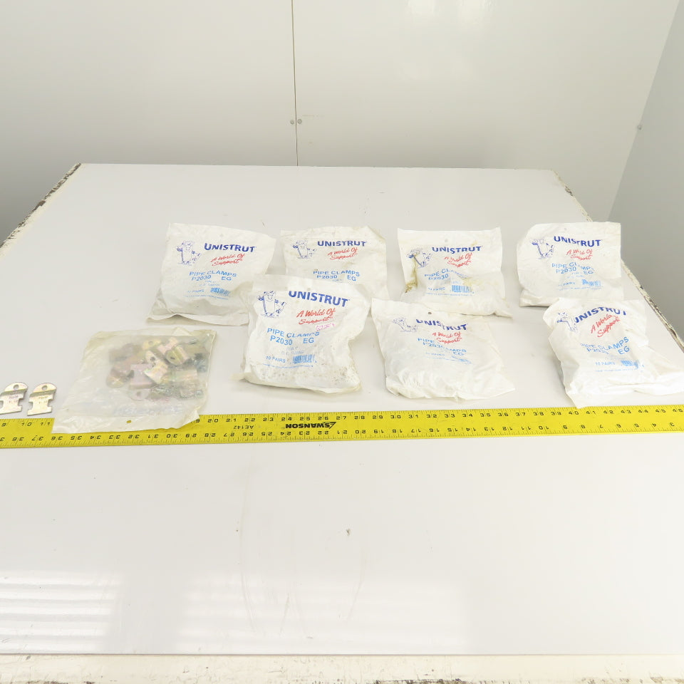 Unistrut P2030 Pipe Clamps For 1" OD Tubing Lot Of 80 Pairs