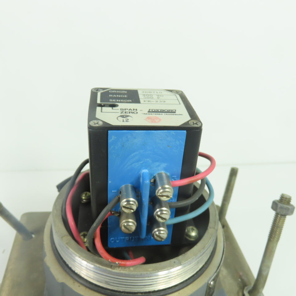 Foxboro E94-014S Temperature Transmitter 30VDC 4-20mA PR-239 200-400°F Range