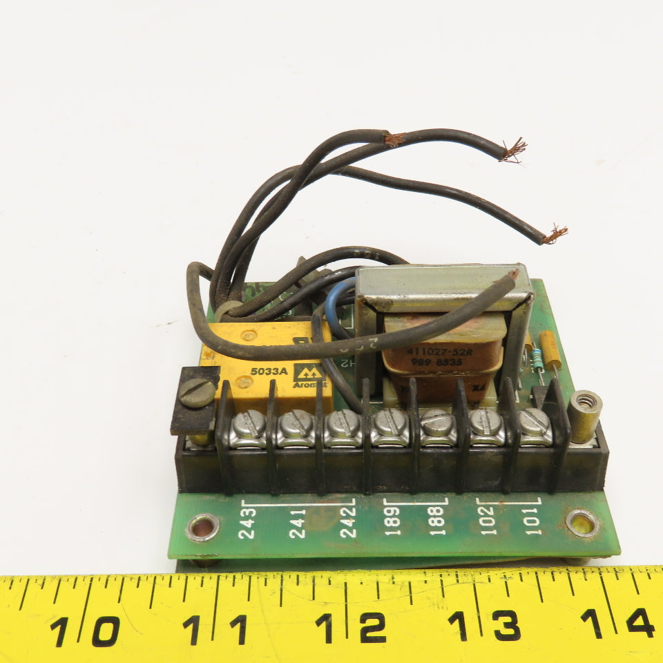 Reliance Electric 608827044A 0-54389-289 Brush Monitor Circuit Board