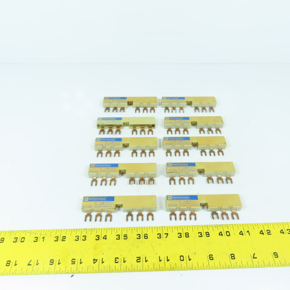 Telemecanique GV1-G08 63A Mini Busbar Terminal Strip 660V Lot Of 10