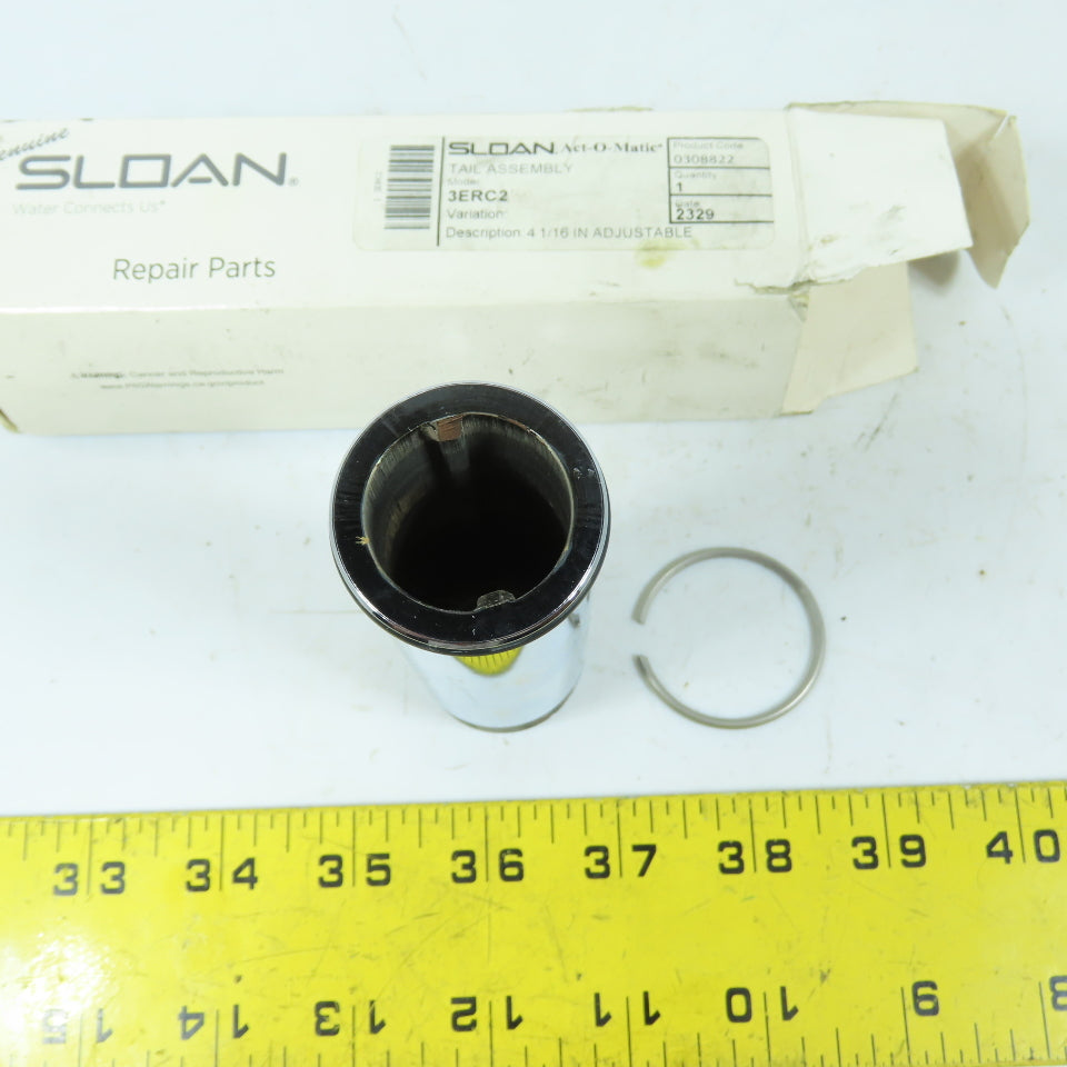 Sloan 3ERC2 1" Tail Piece Assembly 4-1/16" Long