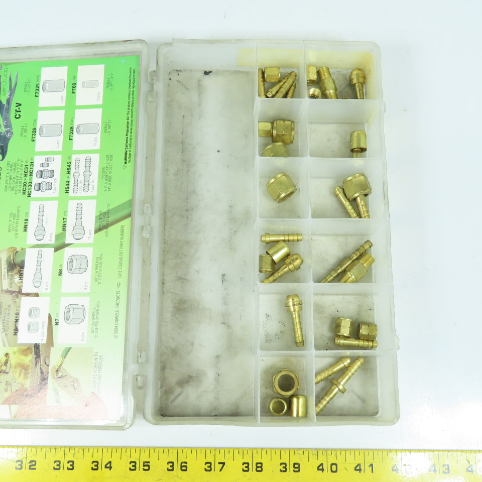 Uniweld HRK-5 Hose Repair Kit 1/4" & 3/16" ID (Incomplete)