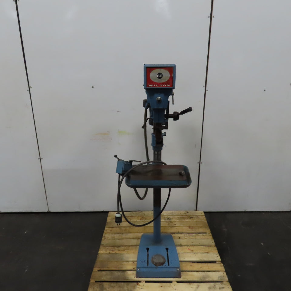 Wilton 6S 1HP 15" Floor Model Reversing Drill Press 230V 3PH Variable Speed