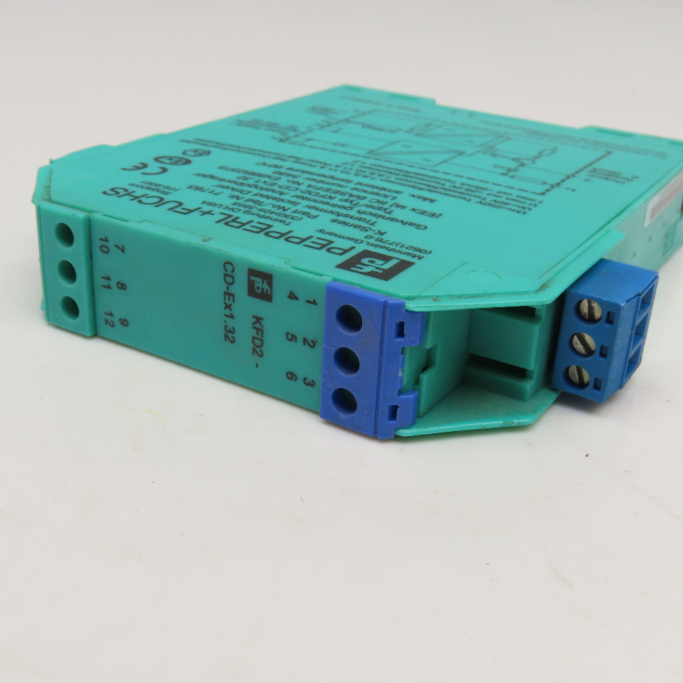 Pepperl + Fuchs KFD2-CD-Ex1.32 Current Voltage Driver 20-35VDC 2 Channel