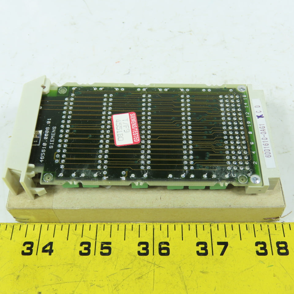 Siemens 6DD1610-0AG1 Simadyn Memory Module