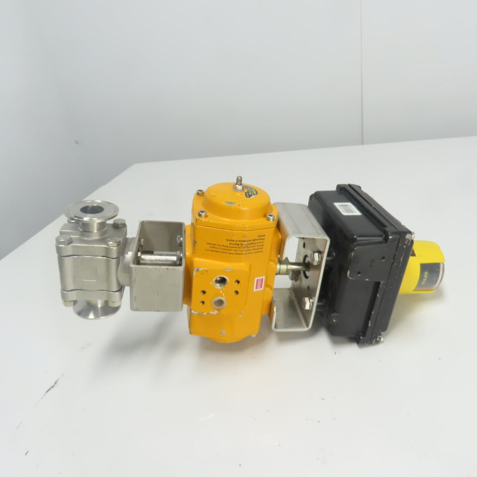 EL-o-Matic ES0040.U1A04A.14K0 1" Pneumatic Valve Actuator 120PSIG W/ Indicator