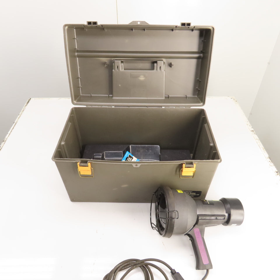 Spectroline LD-80SK Leak Detector Kit FC-150 UV Lamp 120V (365nm) W/ Case