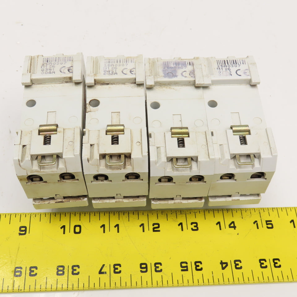 ABB F362 25A 230V 2 Pole Circuit Breaker Lot Of 4