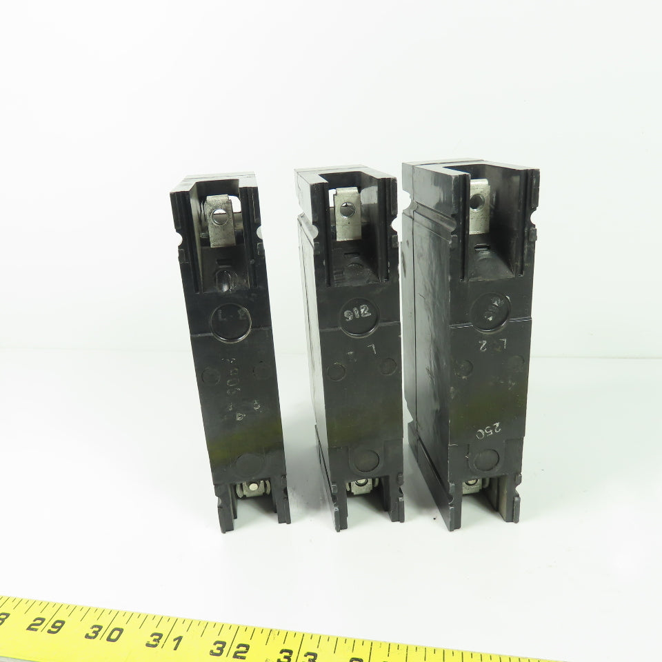 General Electric THED113020 20A Circuit Breaker 277VAC 125VDC Lot Of 3