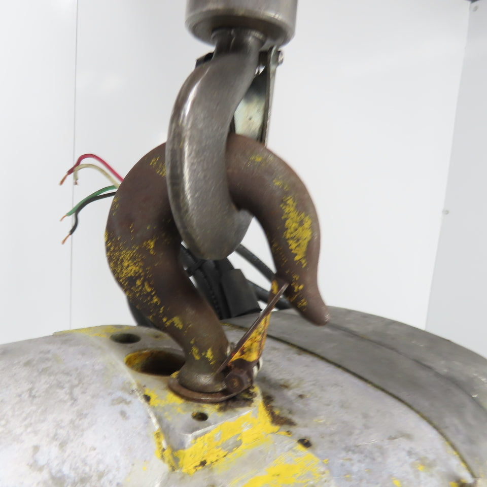 Budgit 113454-5 1 Ton 2000LB Electric Chain Hoist 3Ph 230/460V 15' Lift 8FPM