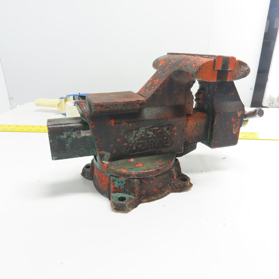 6-1/2" x 6" Open Heavy Duty Swivel Bench Vise