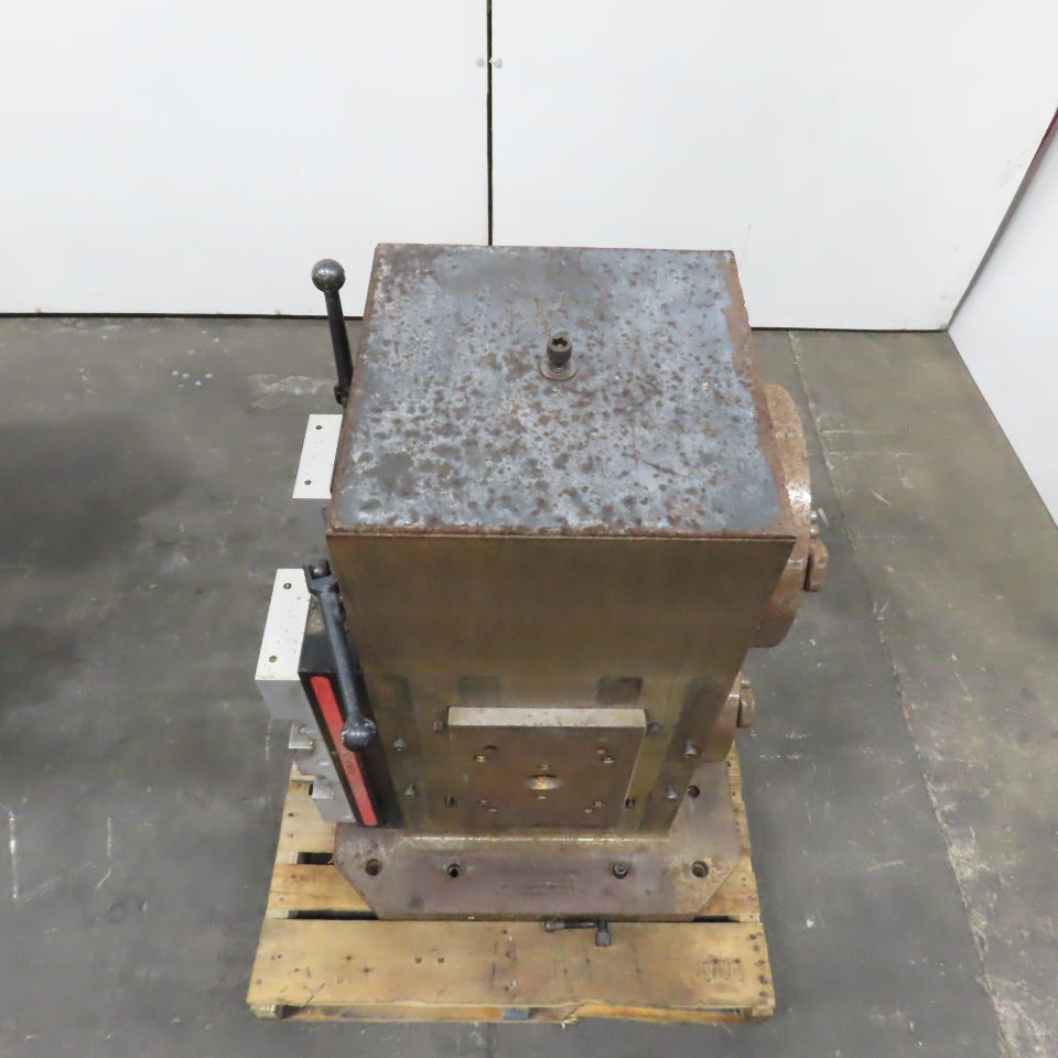 Mid-State 16" Square 4-Sided Workholding Tombstone W/ (2)Chick 5QL1550 Vices