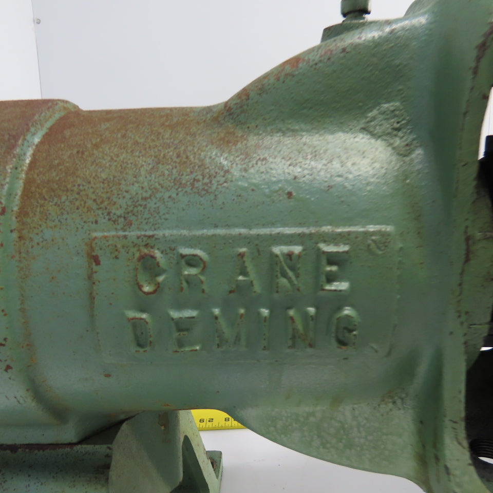 Crane Deming 3065-2255-4199 Size A60 Centrifugal Pump 9-1/8" Impeller 90GPM 3x2"