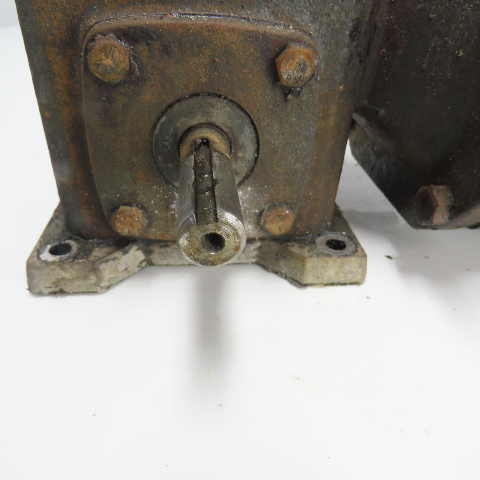 Baldor GF0513AJ 5:1 Ratio Gear Motor 350RPM Out 1/2HP 3PH 230/460V