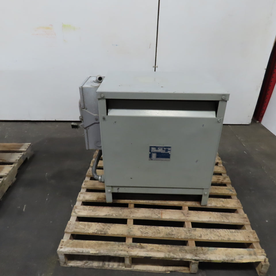Hevi-Duty T2H45 45kVA 3PH Transformer Pri 480V Sec 208Y/120V W/ Disconnect 100A