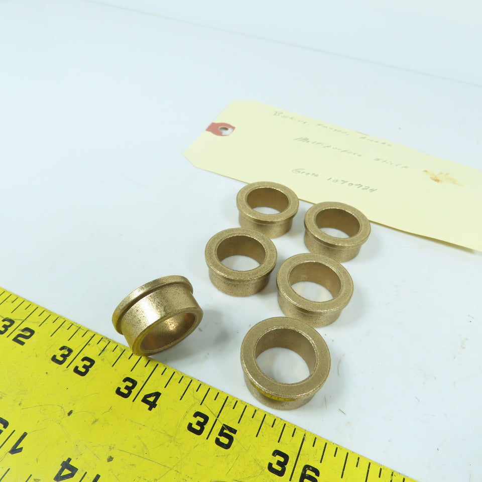 Grote 1070724 Bronze Bushing FL, .75, 1.00, .50 Lot Of 6