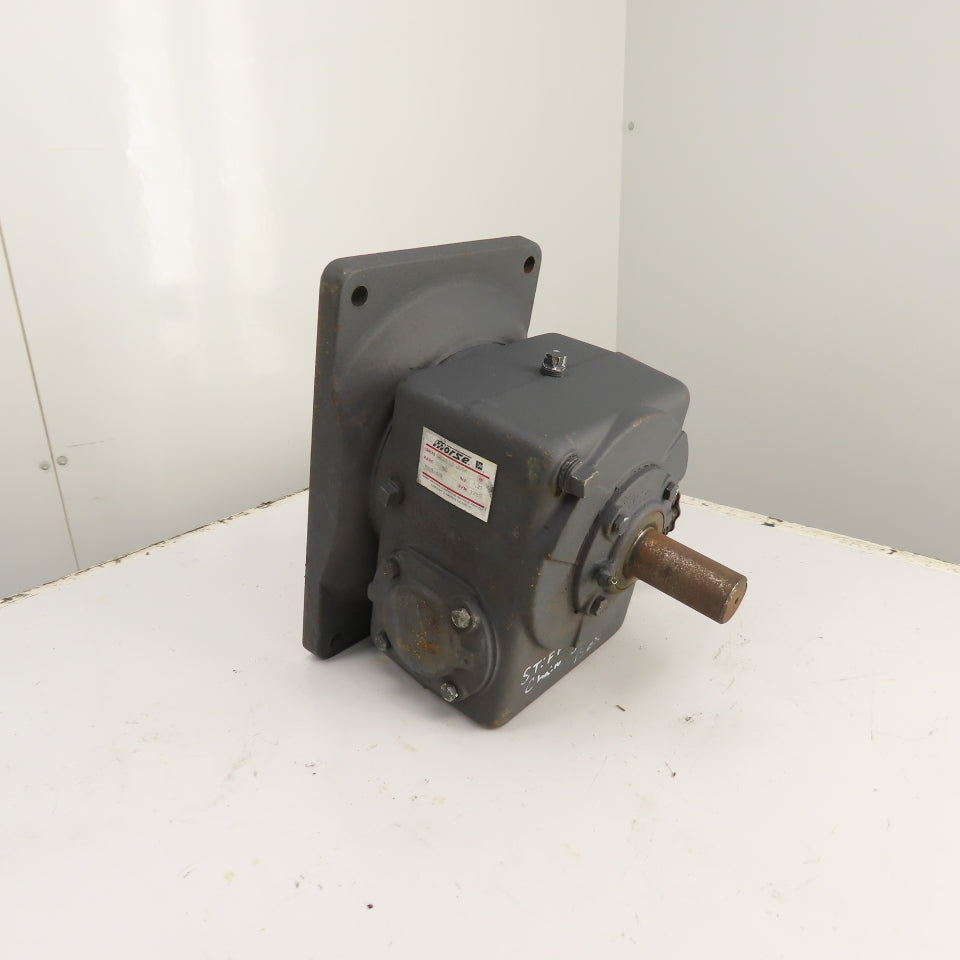 Morse 30V1-RUD 60:1 Ratio Dual Output Gear Reducer 1750RPM Input 1.21HP