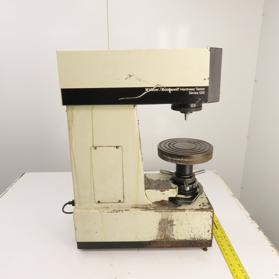 Wilson Rockwell Series 500 B 503T Hardness Tester 6.93" Throat PARTS/REPAIR