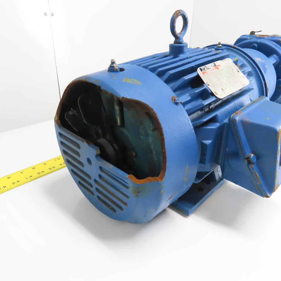 SEW Eurodrive RX77LP184 3.25:1 Ratio Inline Gear Motor Reducer 230/460V 3Ph 5HP