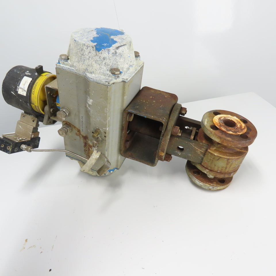 Jamsbury VPVL450 SR6 B HTC 1" Pneumatic Valve Actuator 116PSI W/Position Monitor