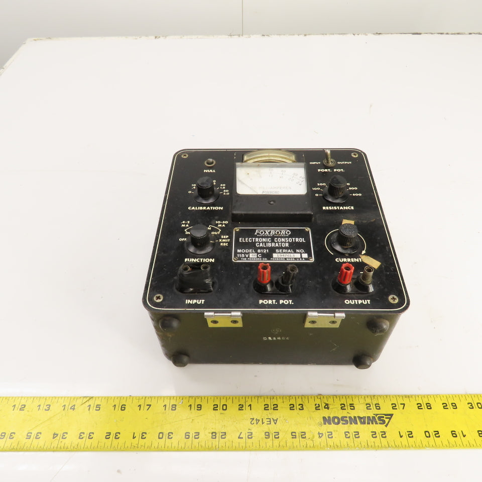 Foxboro 8121 Electronic Consotrol Calibrator 115V 60HZ