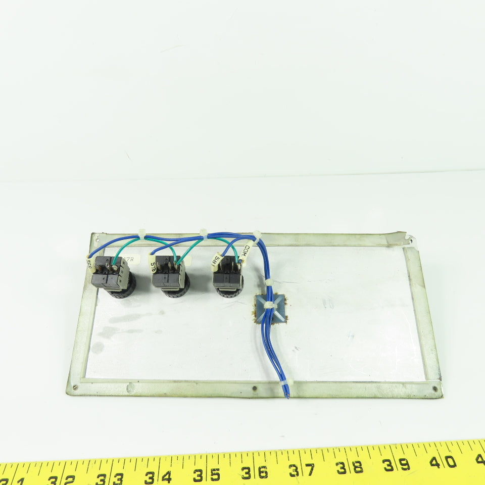 Okuma 2SF-20H CNC Machine Control Key Switch Panel Board