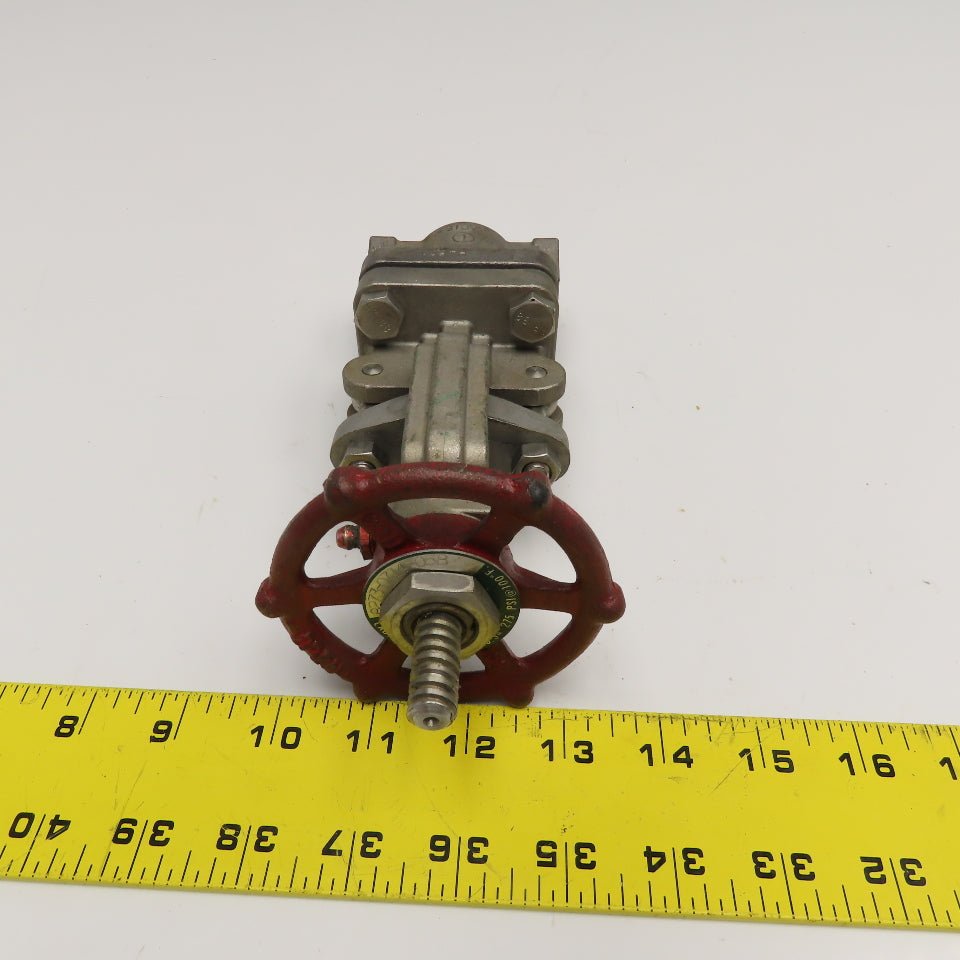 Ladish 8273-0714-05B 1/2" NPT CF3M Gate Valve CL150