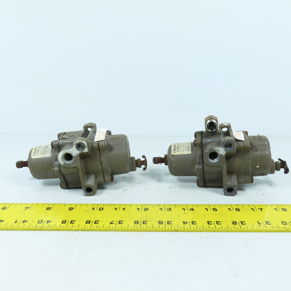 Fisher 67CFR-224 Pneumatic Pressure Regulator 250PSIG Max 0-35 Range Lot Of 2