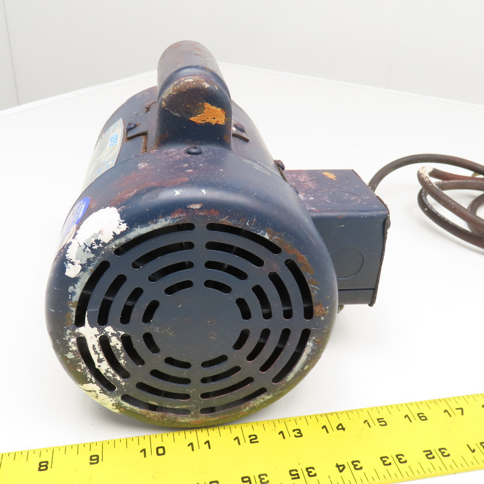 Leeson C4C17FB4D 1/2Hp 1725RPM 115-208-230V 1Ph AC Motor L48 Frame