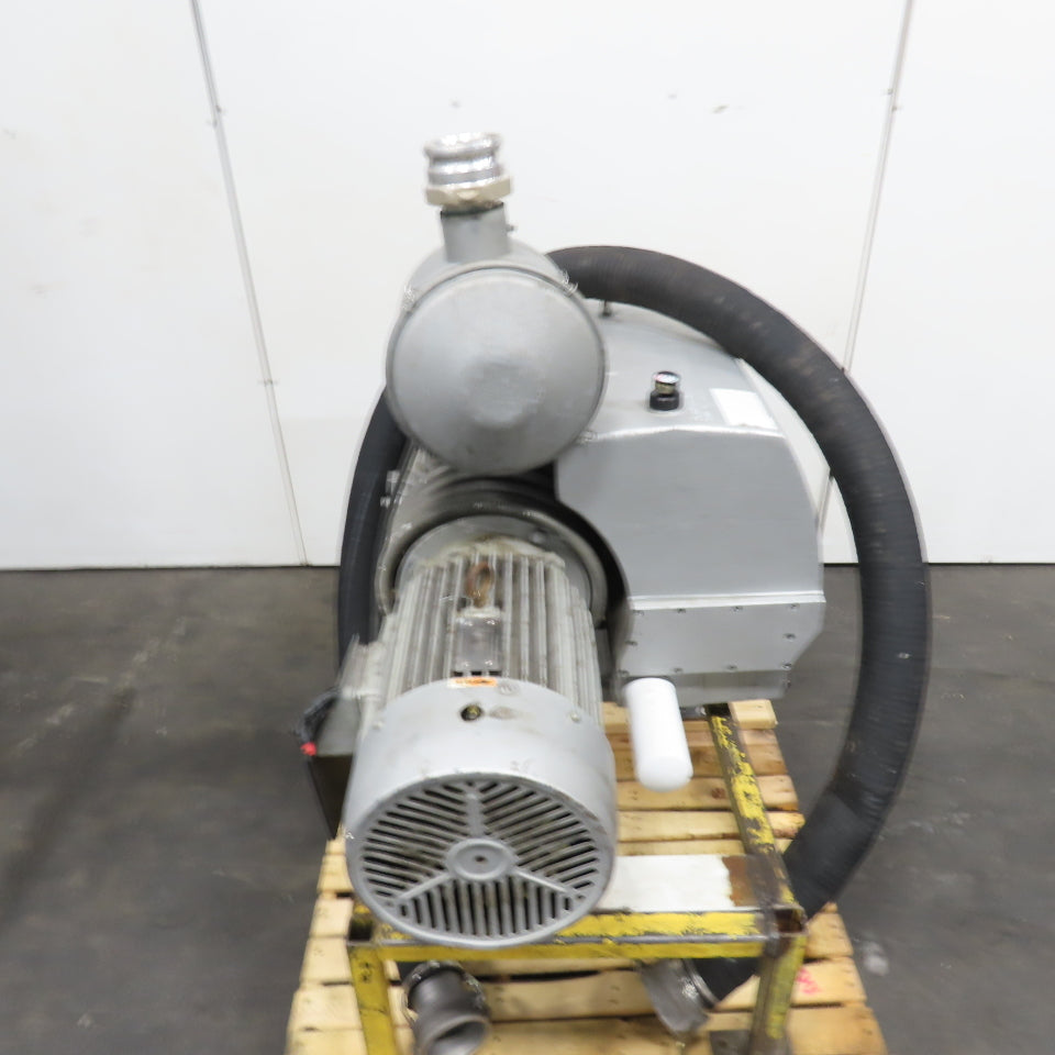 Busch 20HP Rotary Vane Vacuum Pump 3Ph 575V 20A Tested